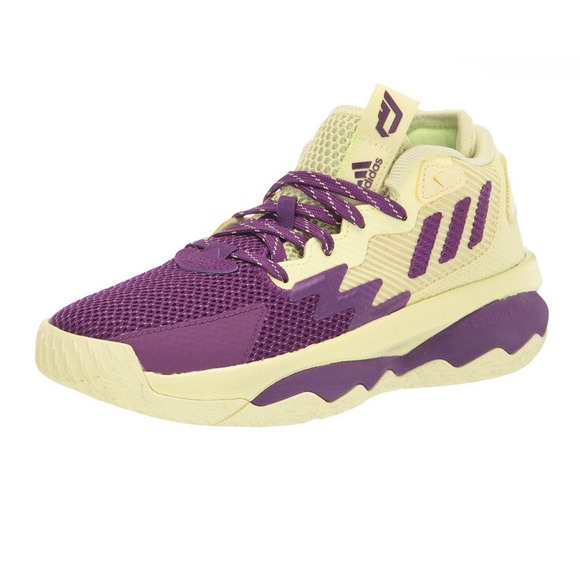 adidas Other - Adidas Dame 8 Men's Athletic Sneaker Basketball Shoe Yellow Purple  GY0383 Sz 10
